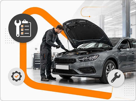Техническое обслуживание автомобиля в автосервисе