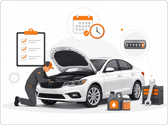 Плановое техническое обслуживание автомобиля